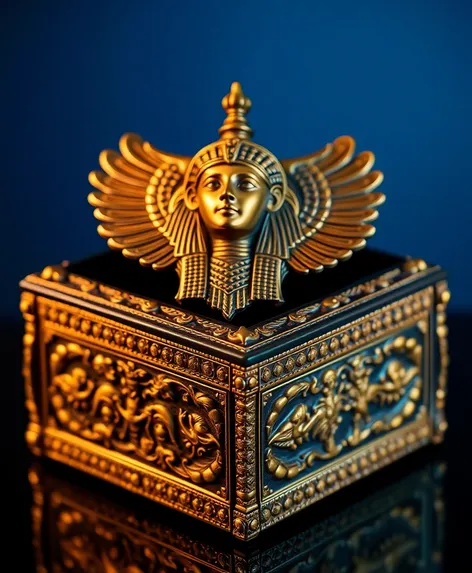 cleopatra logo jewelry box