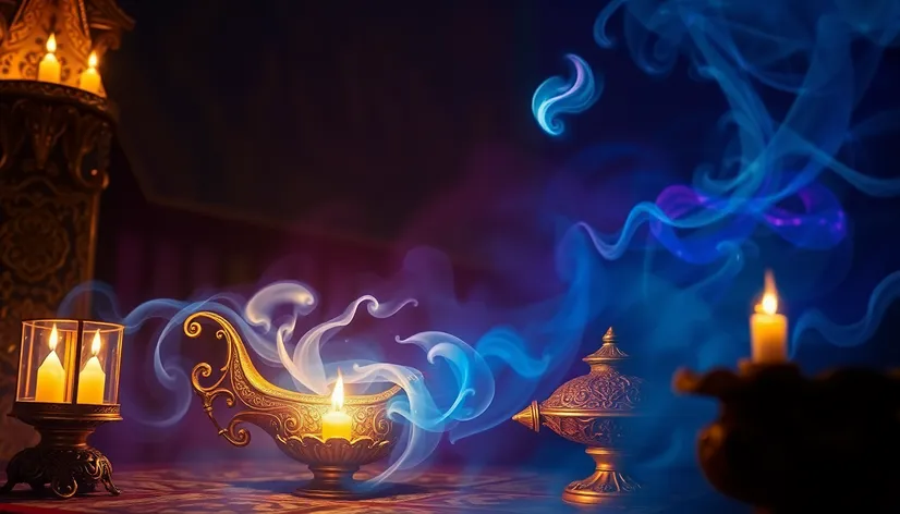 genie coming out of