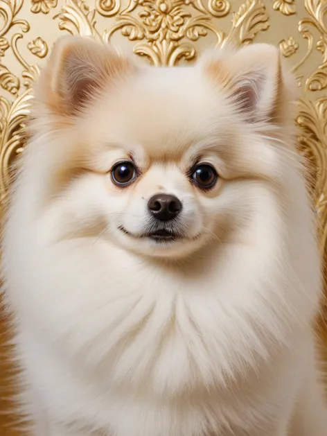 pomeranian white