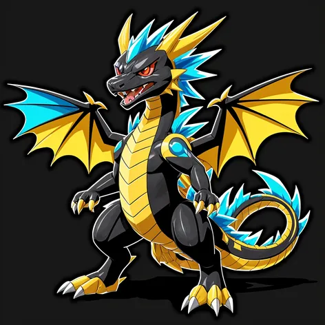 an electric type dragon