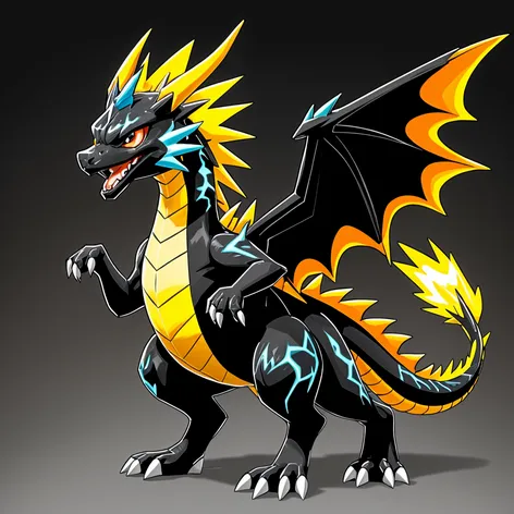 an electric type dragon