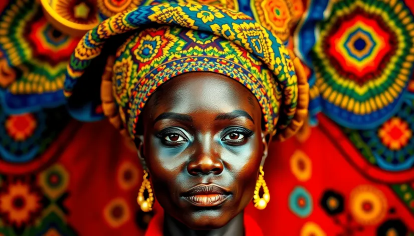 african head dress