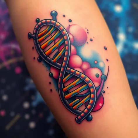 tattoo of dna