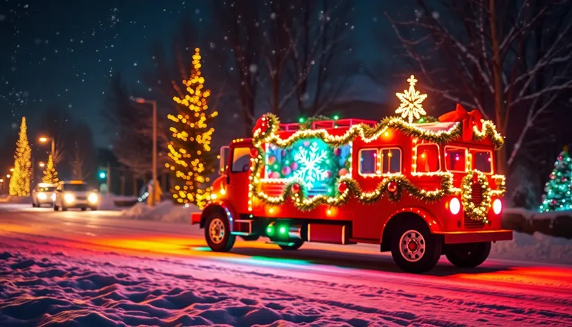 christmas truck