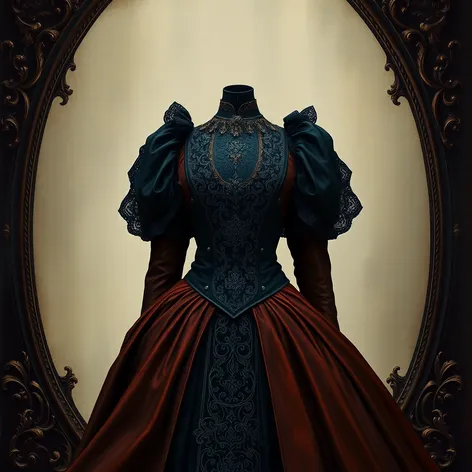 victorian dress artwork