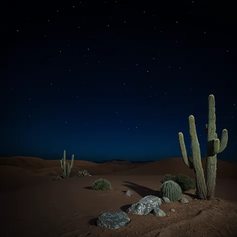 desert at night