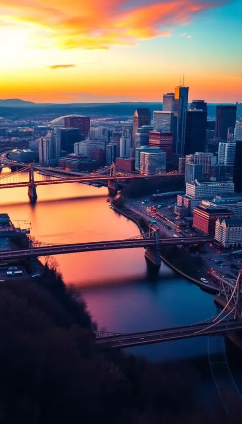 skyline of pittsburgh pennsylvania