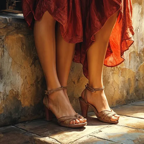 women feet