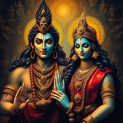 lord siva and parvathi