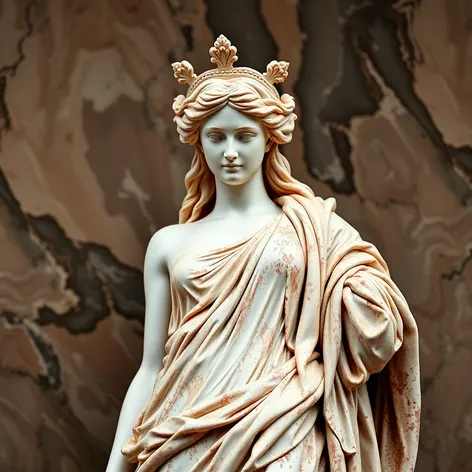 greek goddess statue