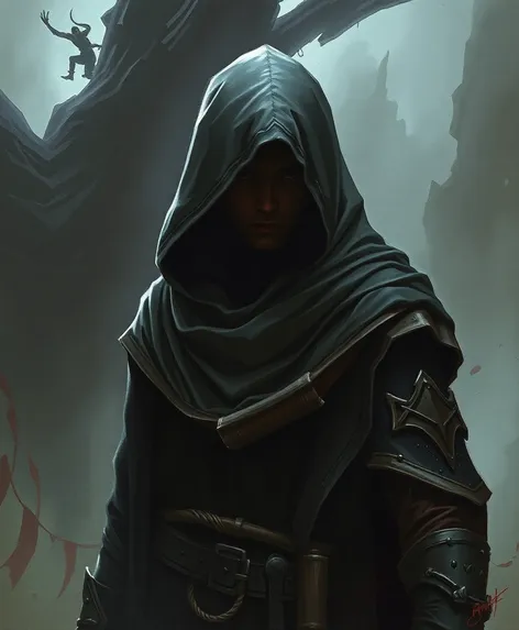 hooded figure d&d