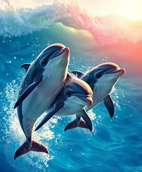 cute dolphins