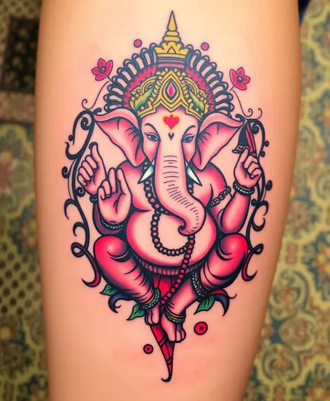 god ganesh tattoo