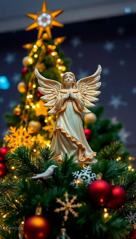 christmas tree angel topper