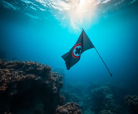 scuba diving flag