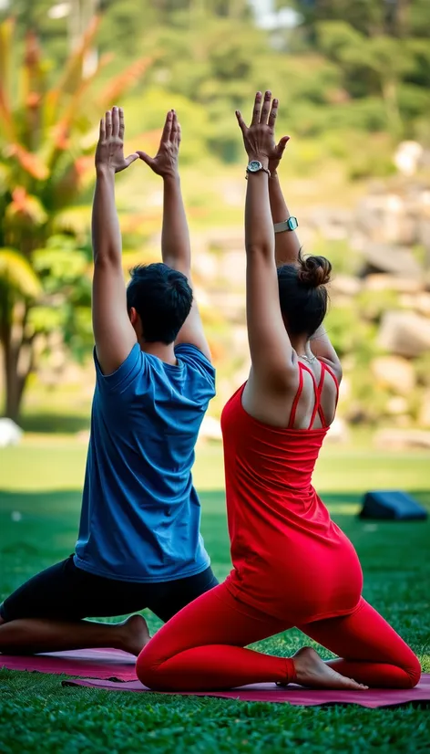 2 person yoga poses