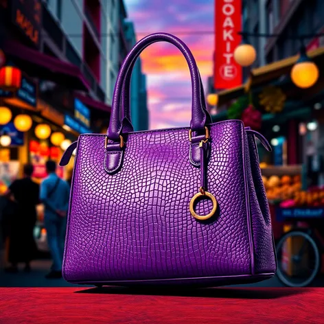 purple purse