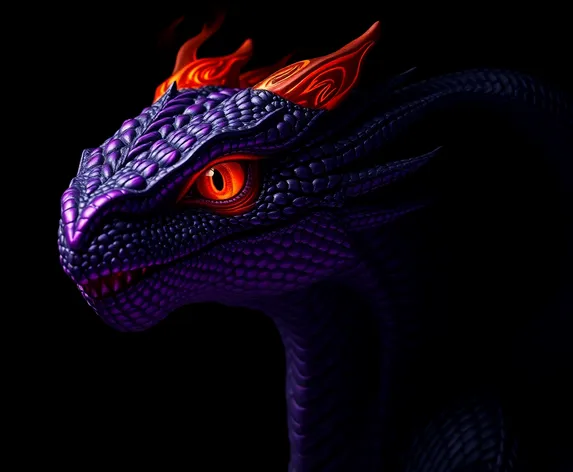 black purple dragonborn