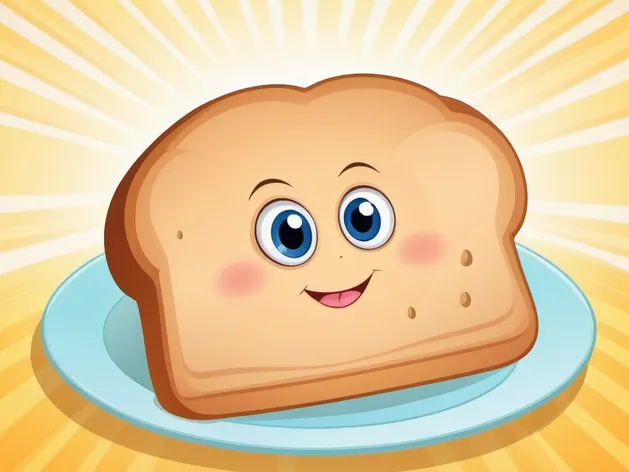 cartoon toast