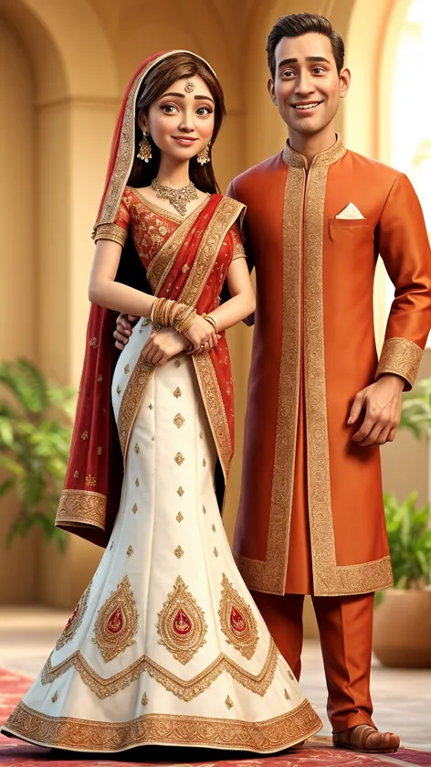 bride wear wedding saree