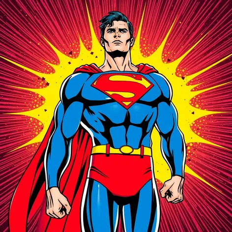 superman color background