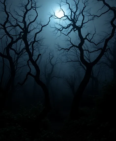 dark scary forest