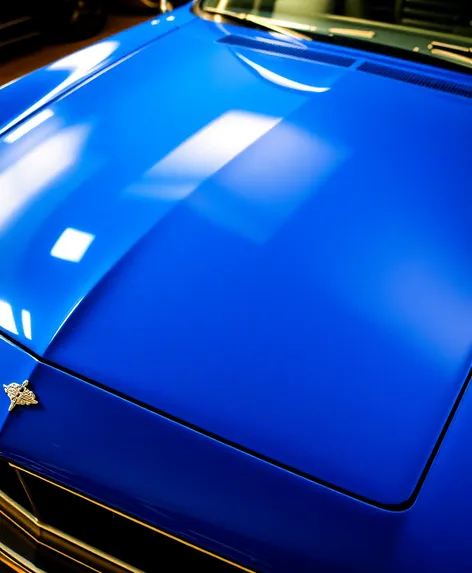 blue automotive paint