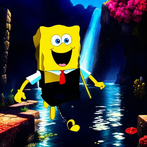 realistic spongebob