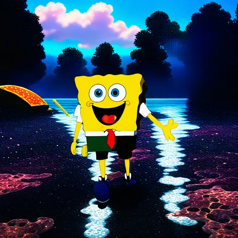 realistic spongebob