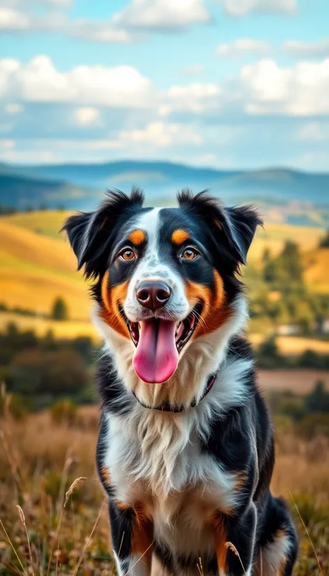 australian shepherd border collie