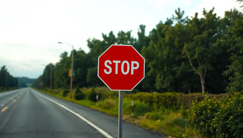 stop sign ahead sign