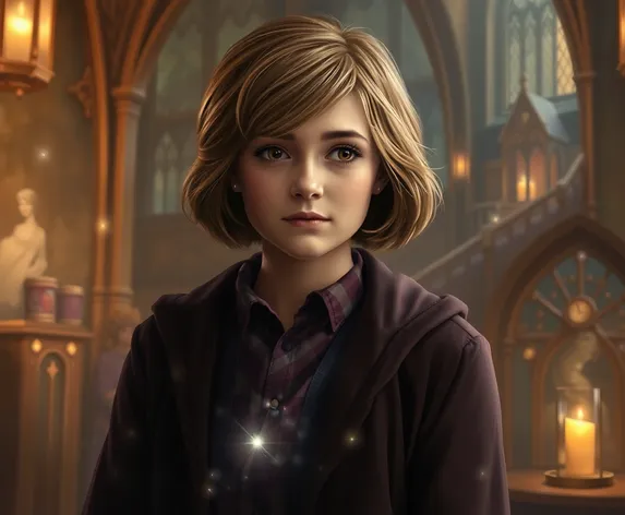 hermione short hair