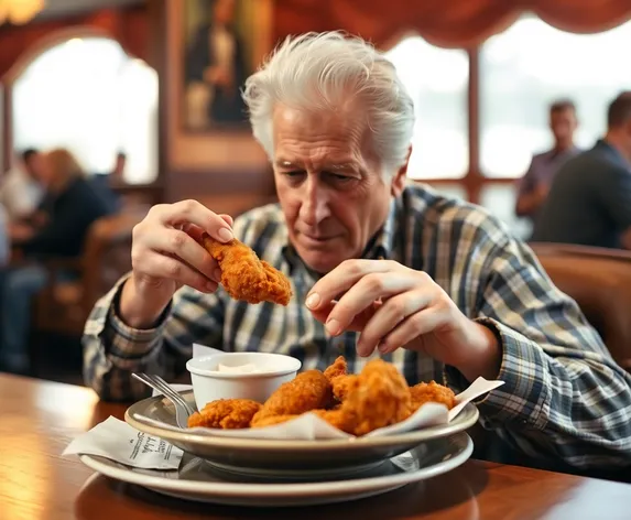 joe biden eating fried