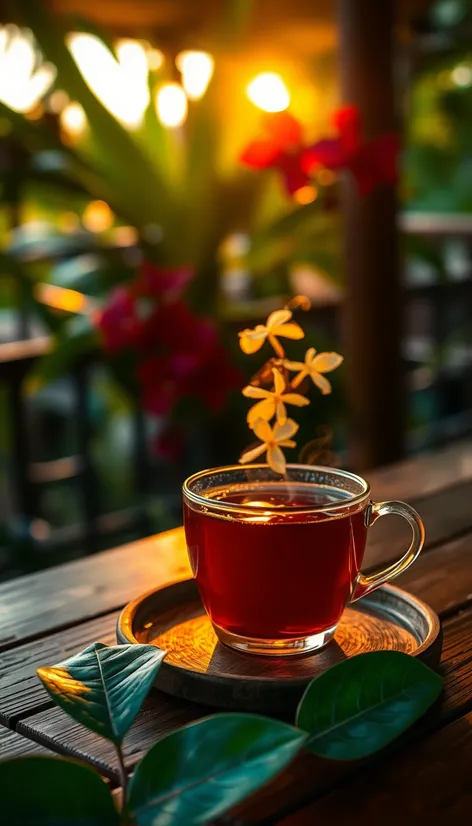 mandevilla red bush tea