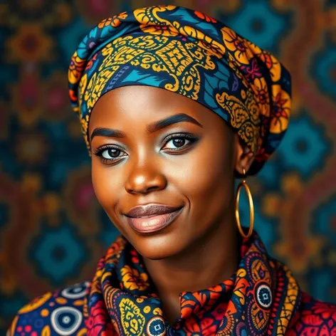 head scarf african