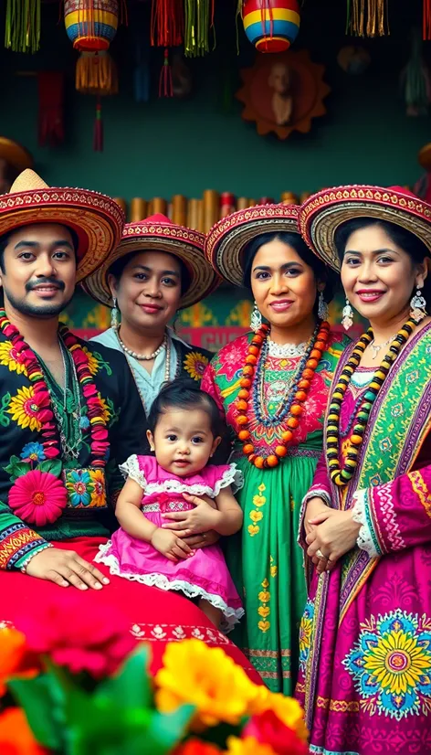 traditional mexican family