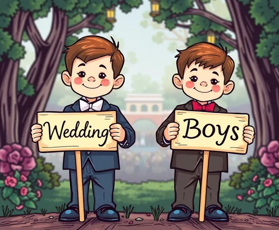 clipart of 2 boy