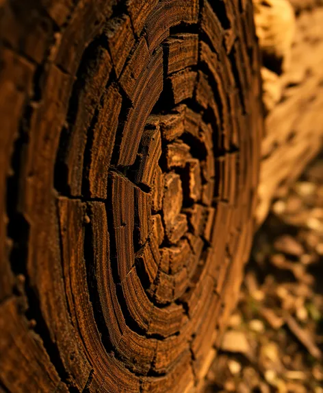 wooden log