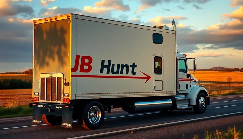 jb hunt truck pics