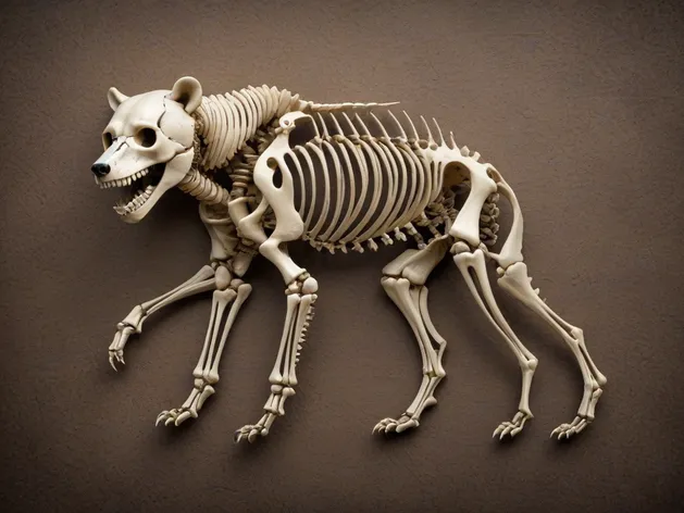 bear skeleton