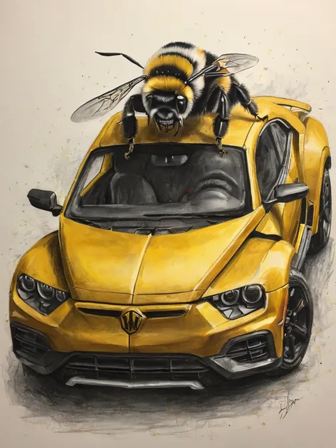 bumblebee drawing