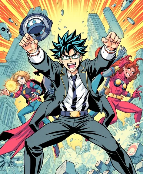 my hero academia art