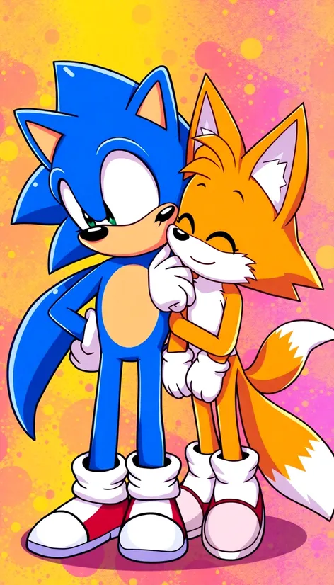 sonic kissing tails