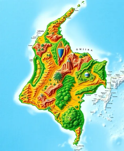 mapa colombia