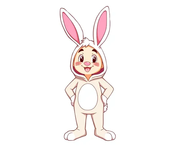 male bunny costume