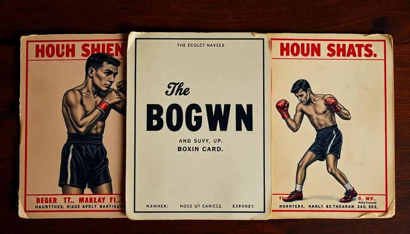 boxing cards