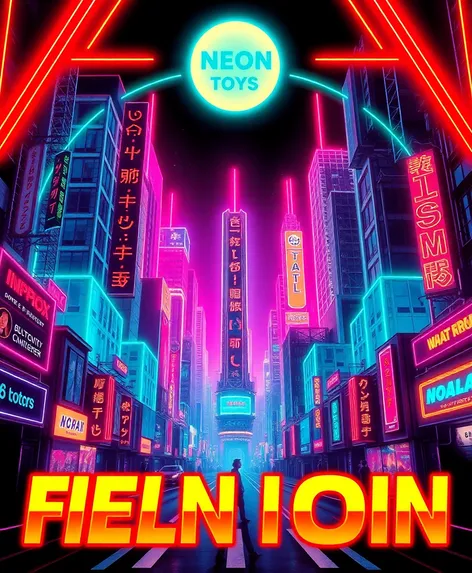 neon album cover