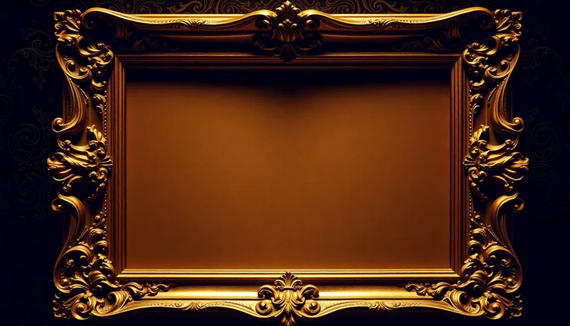 antique gold frame