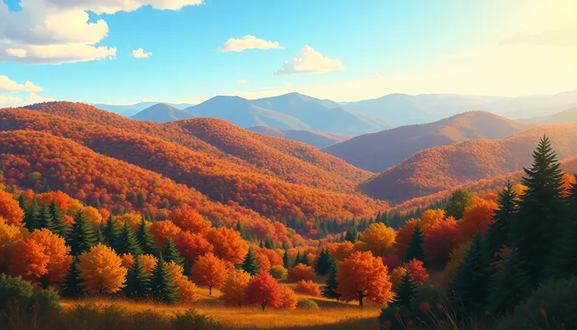 visuals depicting blue ridge