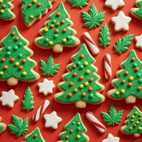 Cannabis Christmas cookies